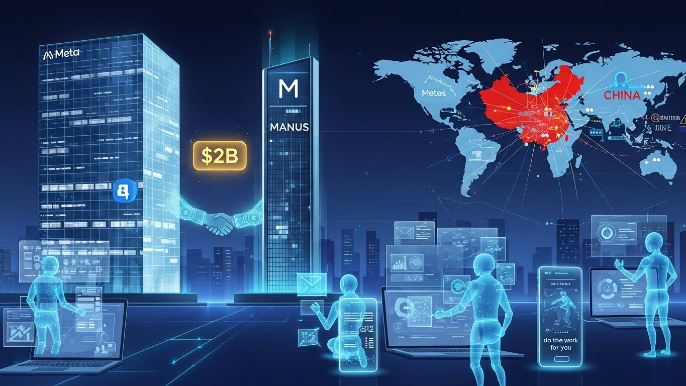 Meta Acquires Chinese-Founded AI Startup Manus: What This $2B Deal Really Means
