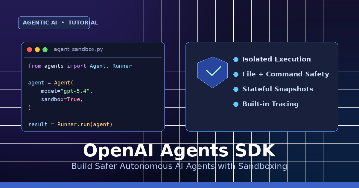OpenAI Agents SDK Sandbox: Build Safer AI Agents