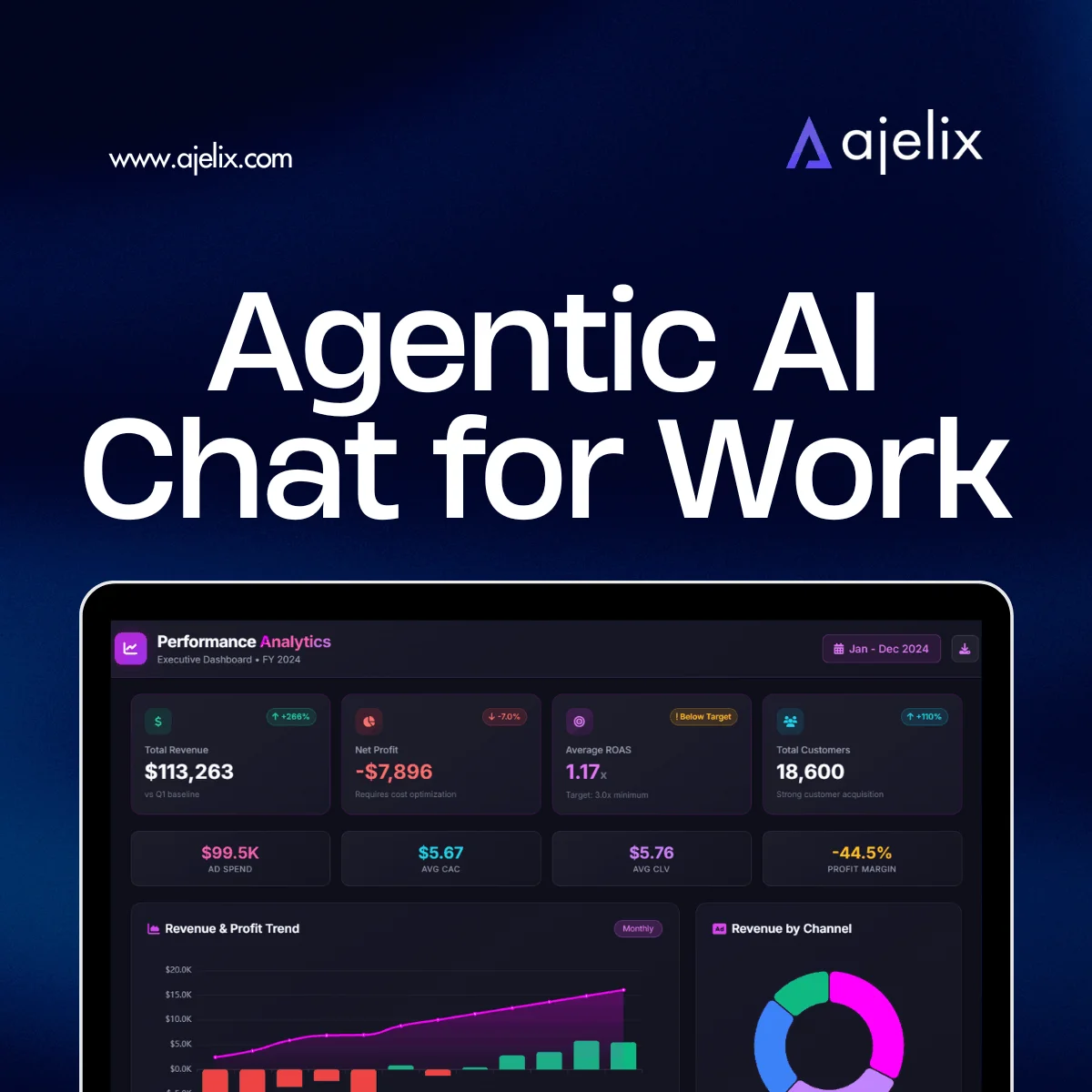 Ajelix AI Agent for Work screenshot