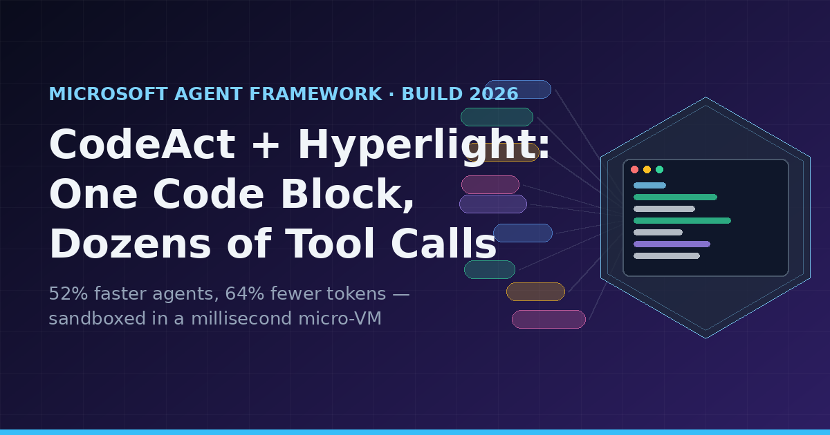 CodeAct + Hyperlight: One Code Block, Dozens of Tool Calls