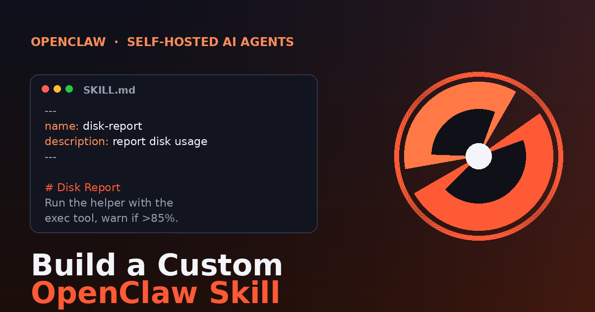 Build a Custom OpenClaw Skill in 15 Minutes