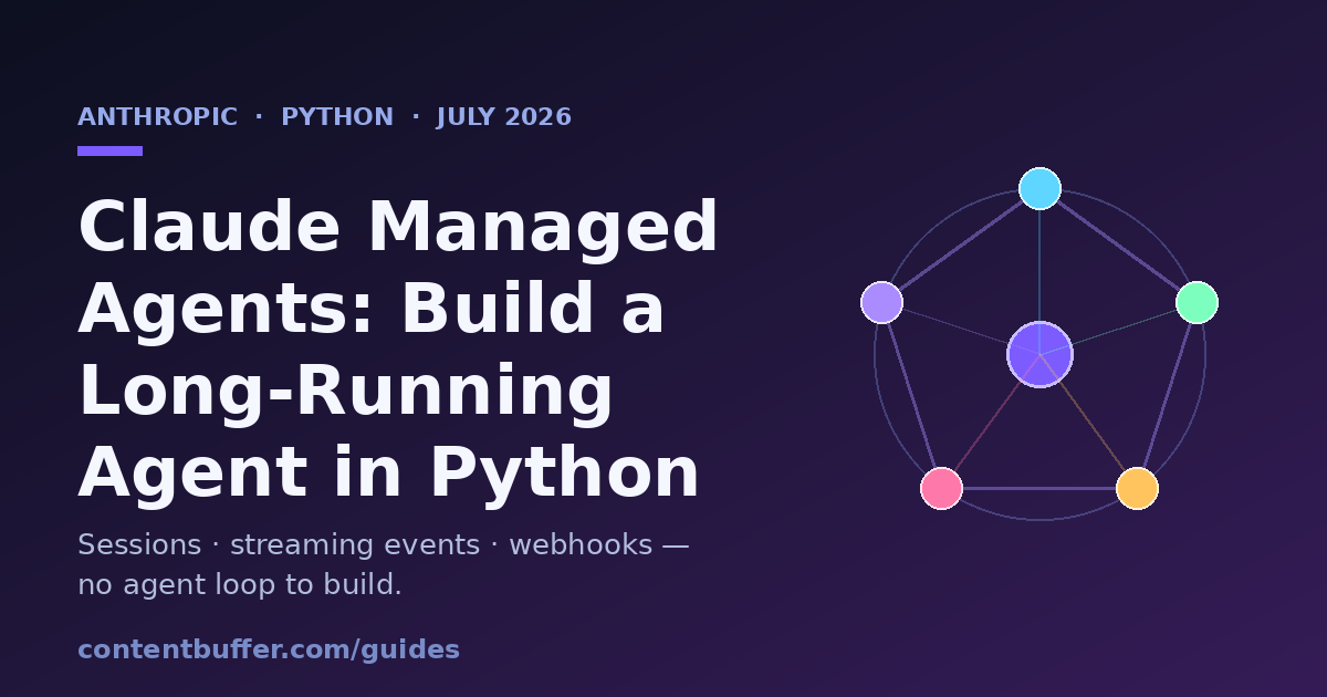 Claude Managed Agents: Build a Long-Running Agent in Python