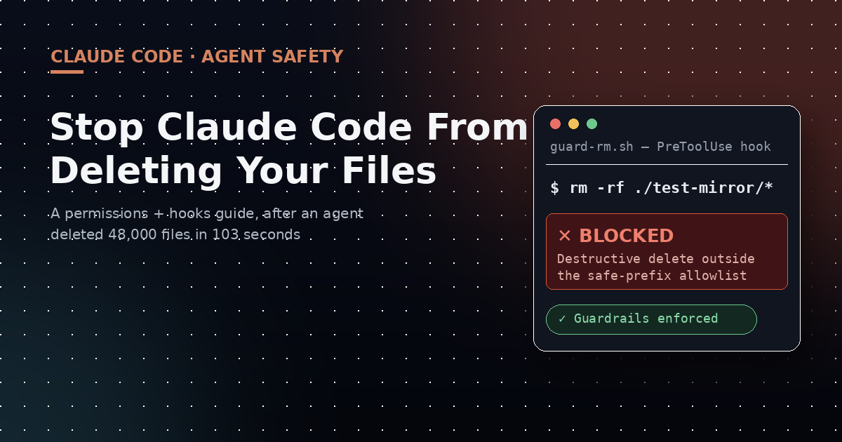 Stop Claude Code From Deleting Your Files