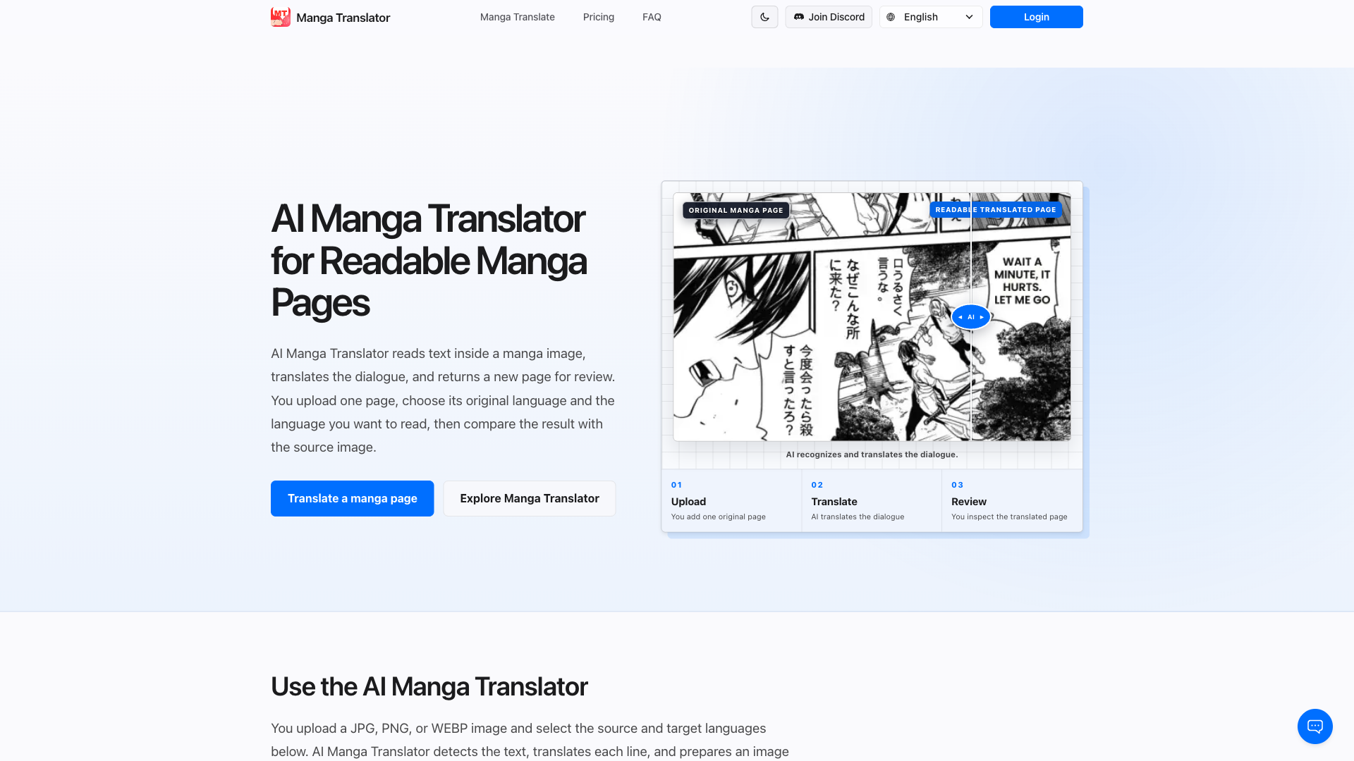 Manhwa Translator