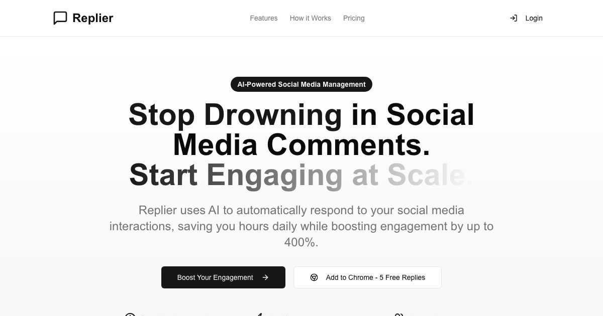 AI Social Replier screenshot