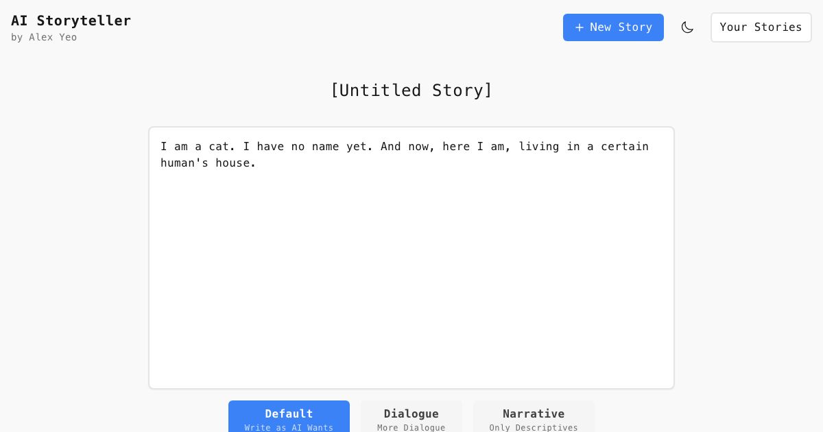 AI Storyteller