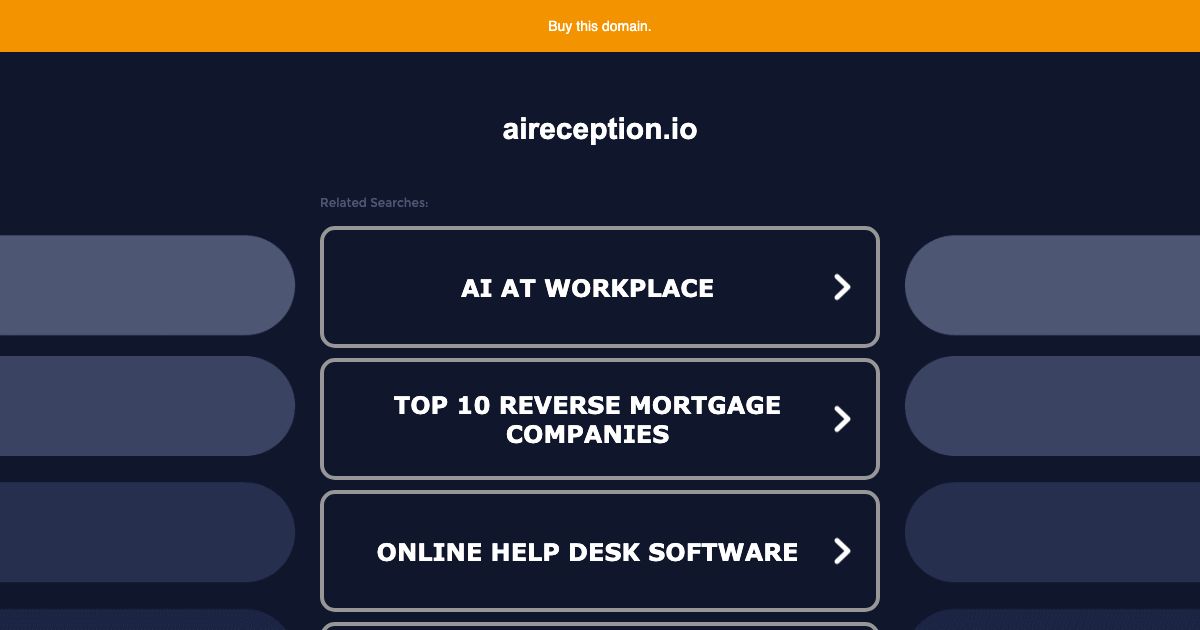 AIReception screenshot