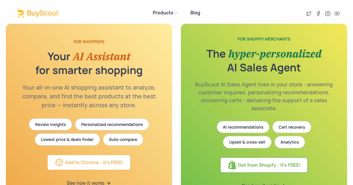 BuyScout screenshot