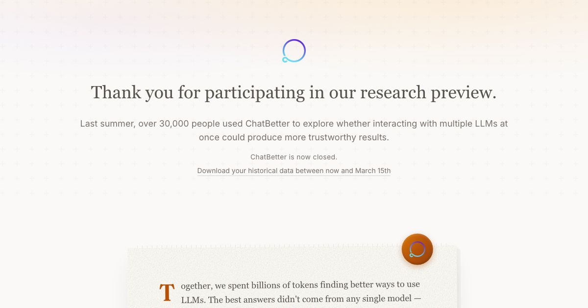 ChatBetter screenshot