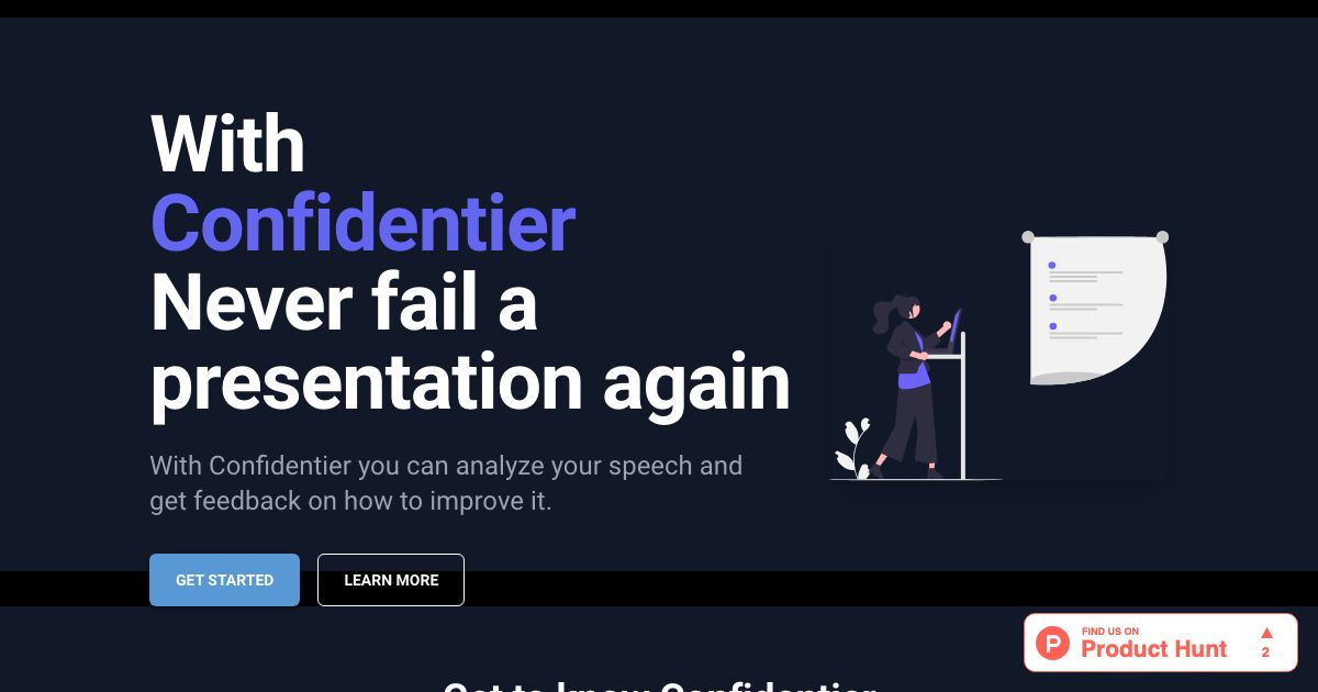 Confidentier screenshot