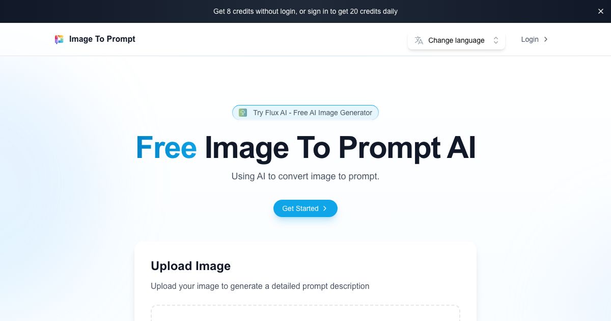 Image To Prompt AI screenshot