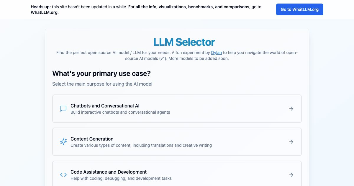 LLMSelector screenshot