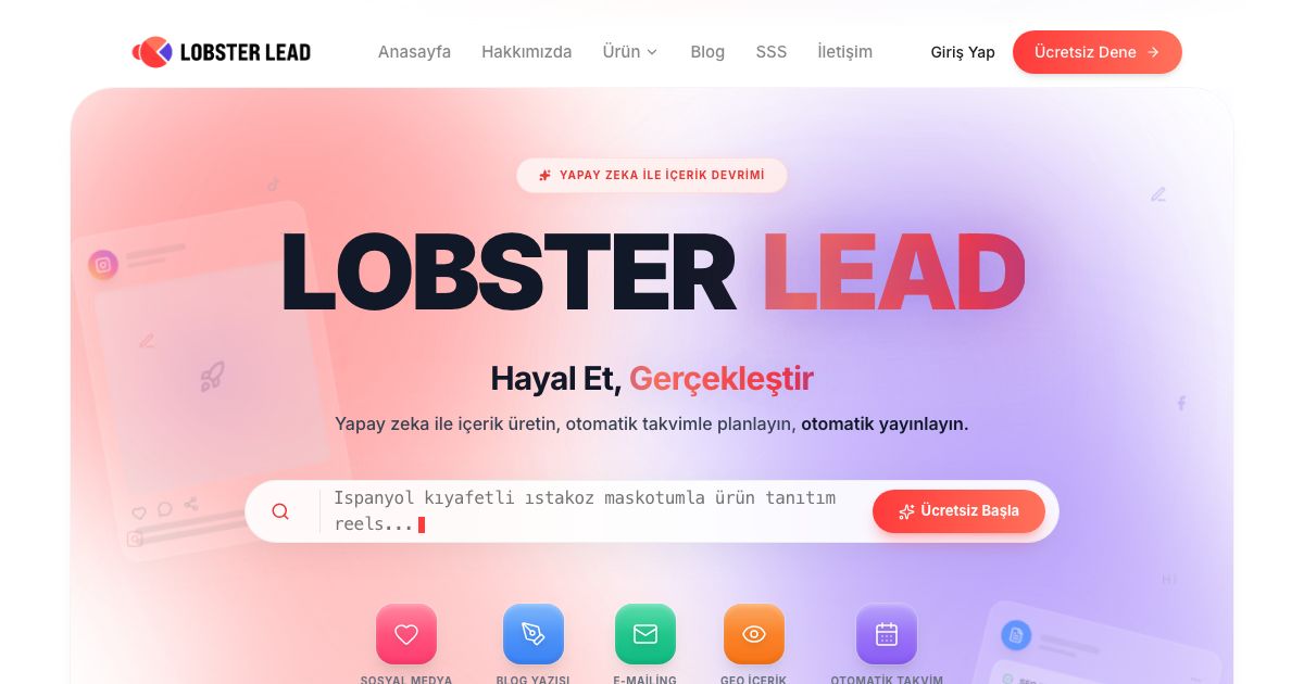 Lobster Lead