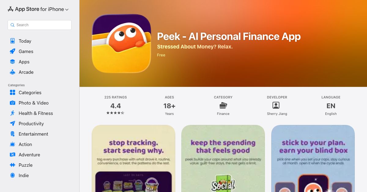 Peek.money