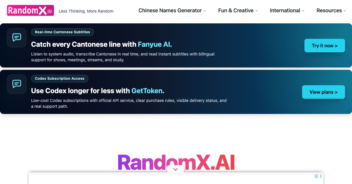 RandomX.ai