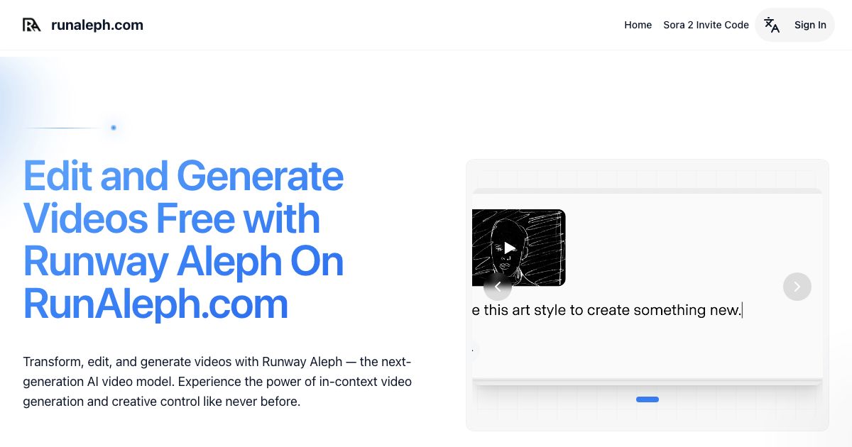 RunAleph.com screenshot