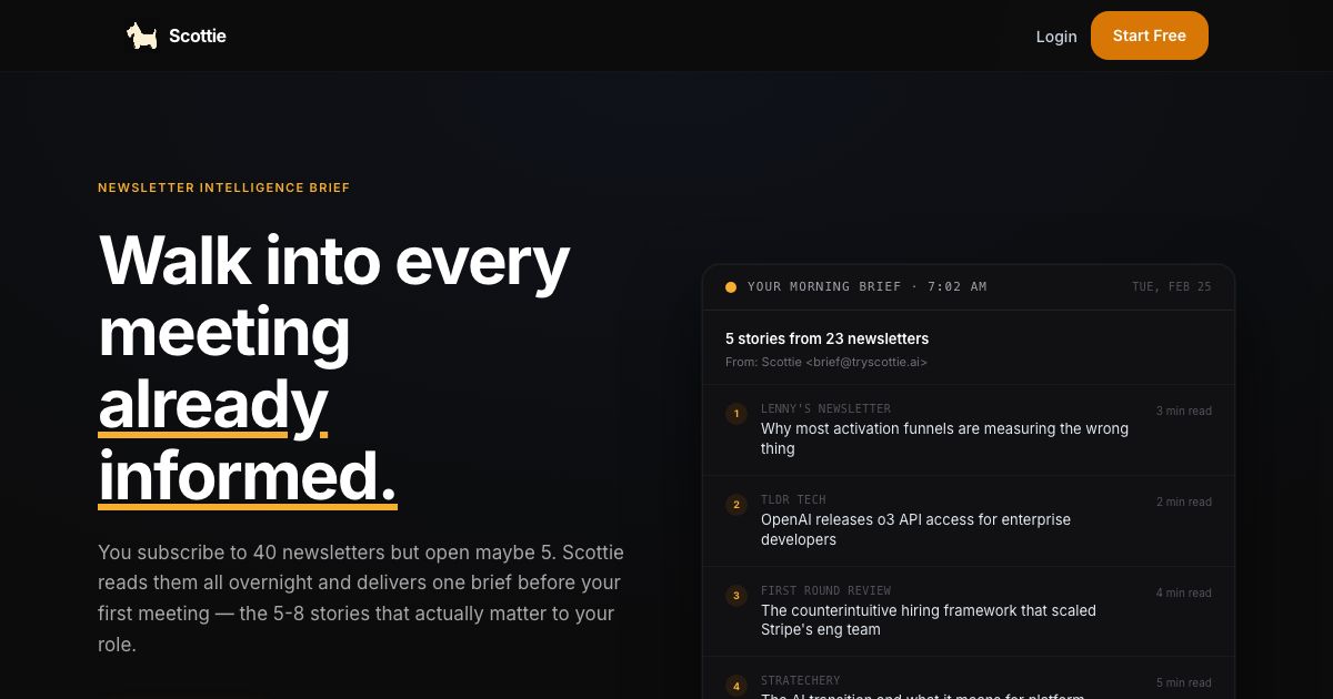 Scottie screenshot