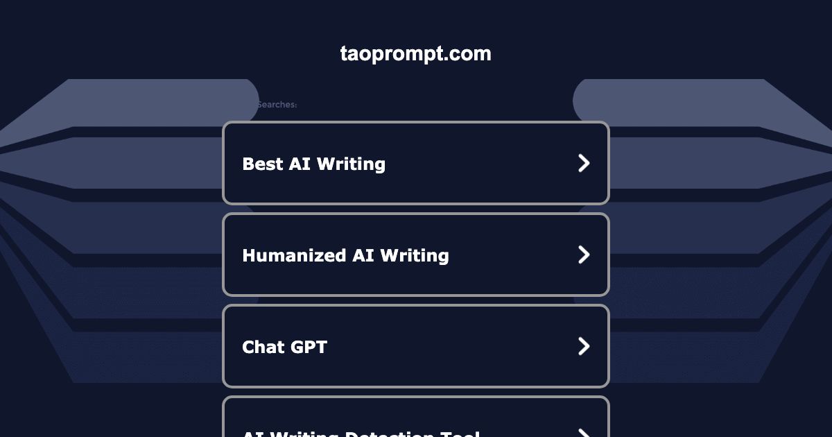 TaoPrompt
