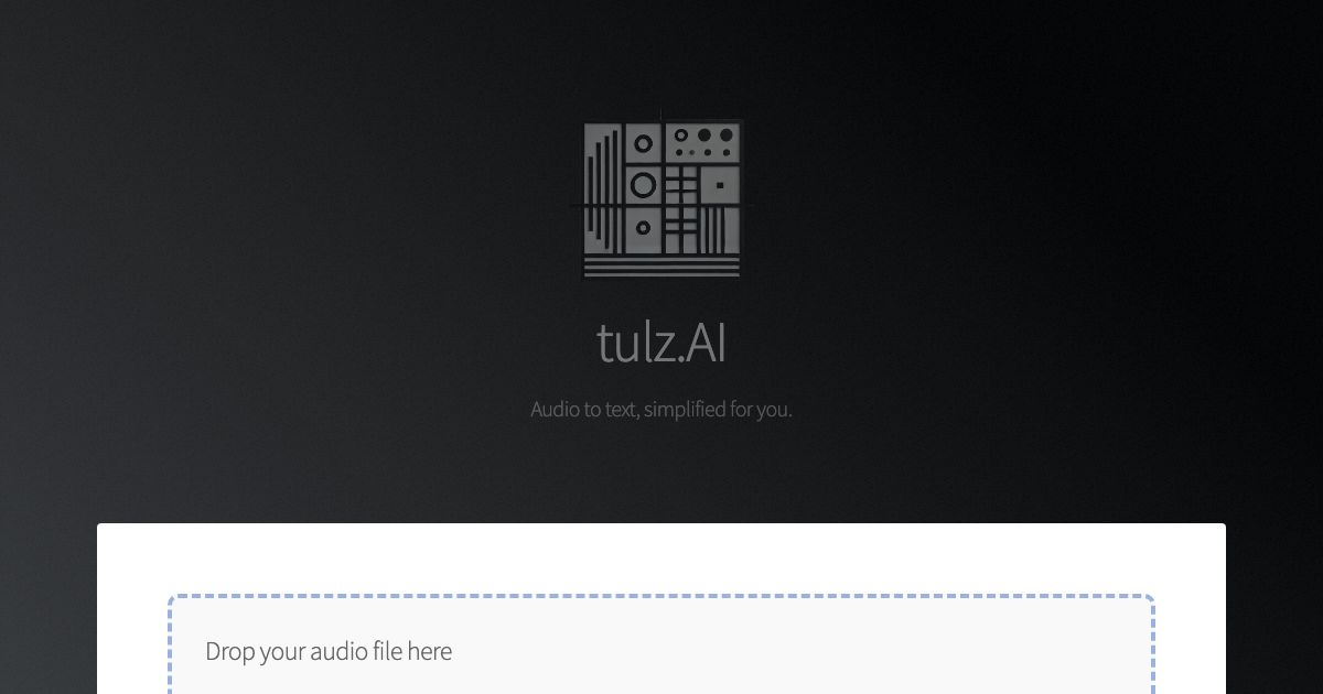 tulz.AI screenshot