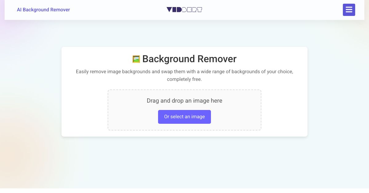 Vidbert screenshot