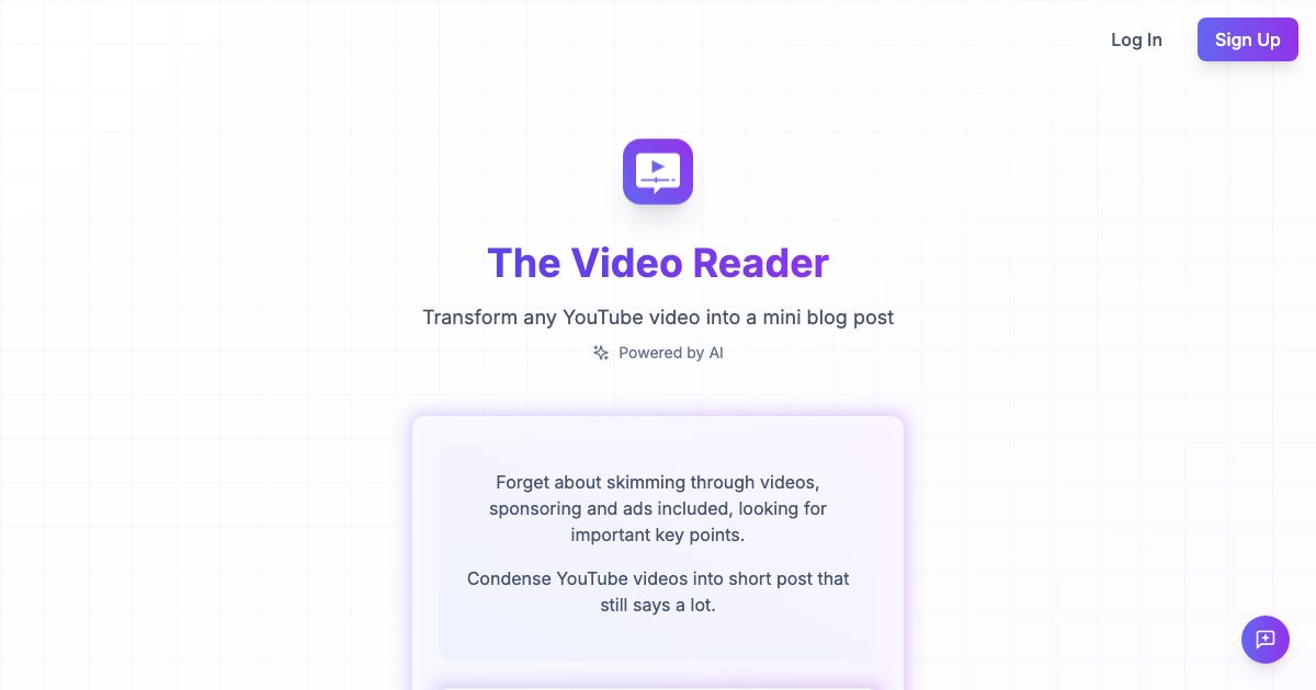 The Video Reader
