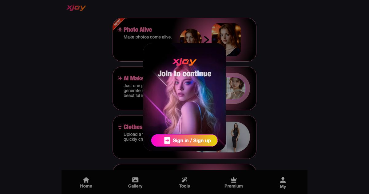XJoy AI screenshot