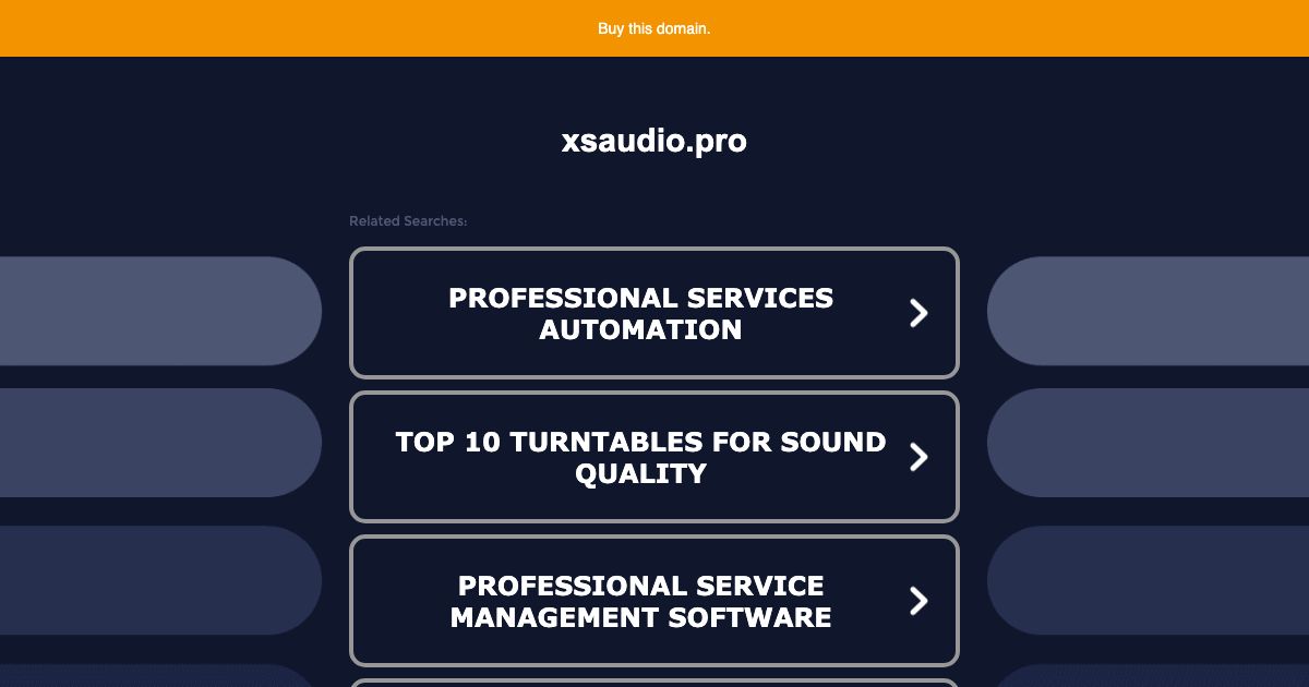 XSAudio screenshot